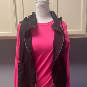 Med Couture Black and Pink Women's Vest